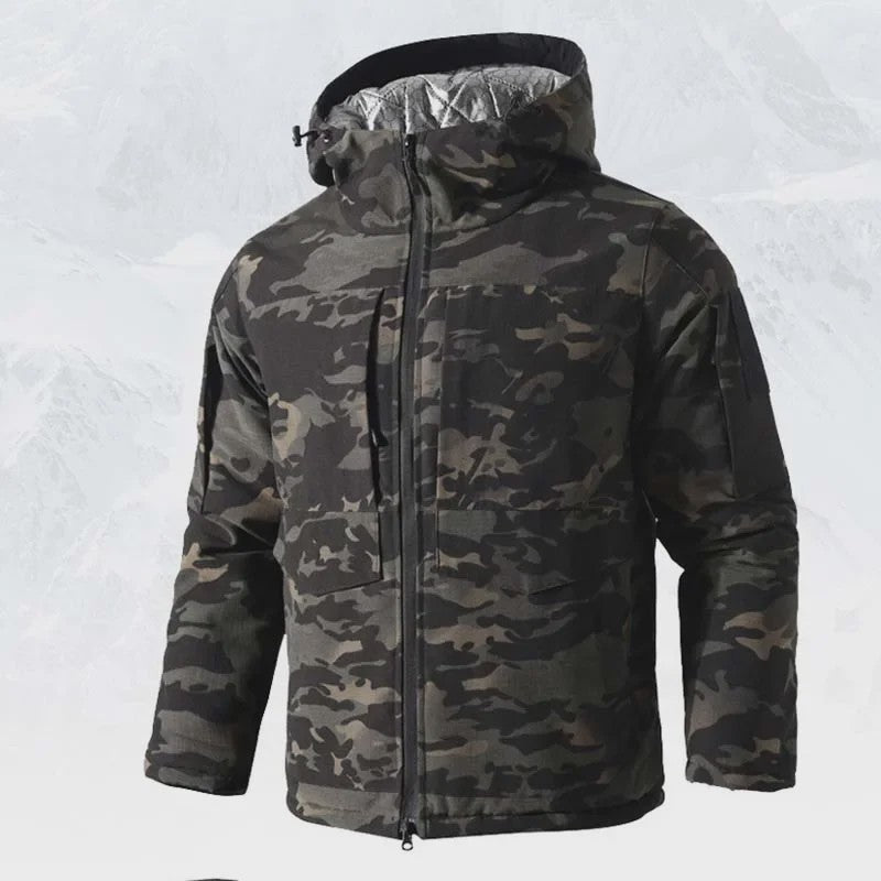 Warme Heren Parka Winterjas - Thermisch, Camouflage & Tactisch