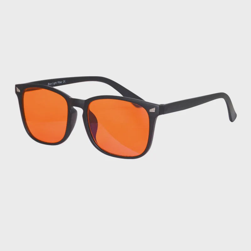SHINU Slaapbril met Rode Lens: Blokkeert 99% Blauw Licht voor Betere Slaap en Minder Oogvermoeidheid