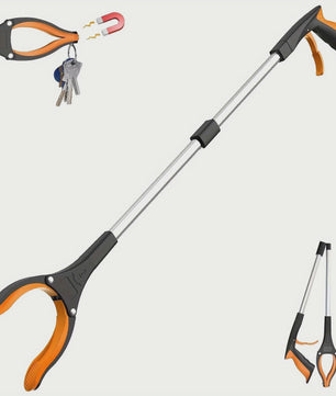32-Inch Zware Kwaliteit Grijper met 360° Draaibare Klem - Lichtgewicht, Opvouwbaar, Ideaal voor Senioren & Buiten