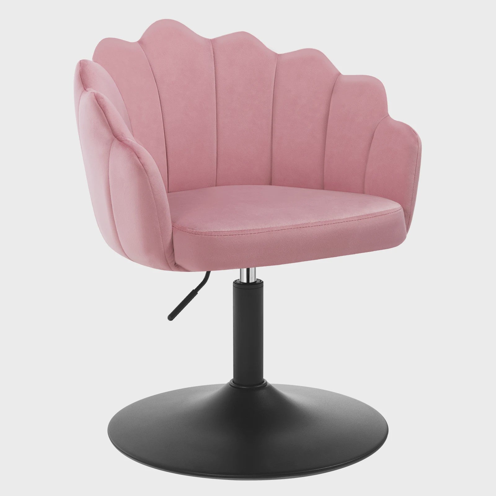 Verstelbare Draaibare Kaptafel Stoel met Rugleuning - Modern Woonkamer Meubel