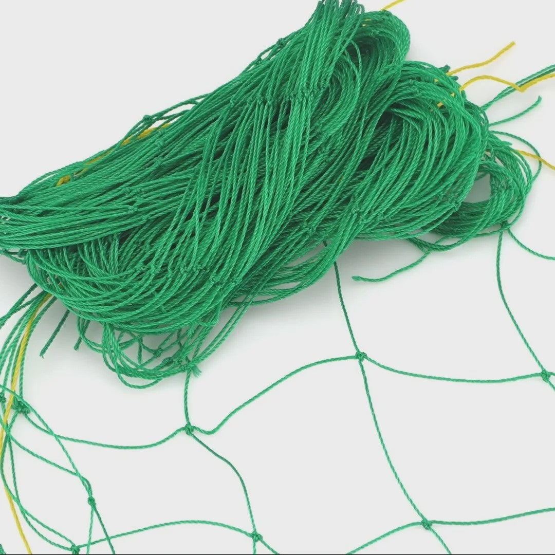Stevig Klimnet voor Planten & Pergola's - Polyester Tuinnet met Vierkante Mallas