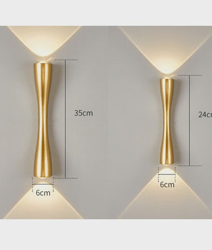 Moderne LED Wandlamp IP65 Waterdicht - Binnen & Buiten - 6W/12W - Sfeervolle Verlichting