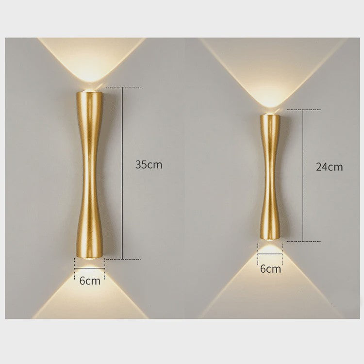 Moderne LED Wandlamp IP65 Waterdicht - Binnen & Buiten - 6W/12W - Sfeervolle Verlichting