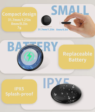 4-Pack GPS Tracker: Vind Alles met de iOS Find My App - MFi Gecertificeerd