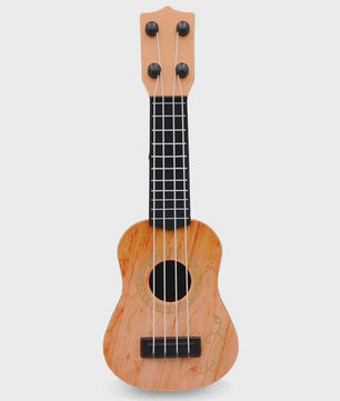 Houten Mini Gitaar Speelgoed met 4 Snaren - Ideaal voor Kinderen en Beginners