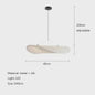 Nordic Stijl Zijde LED Hanglamp - Sfeervolle Verlichting voor Woonkamer en Eetkamer