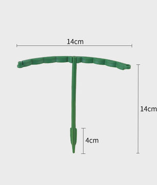 Plantensteun Stokken Set - Groen Plastic - Voor Bloemen & Planten