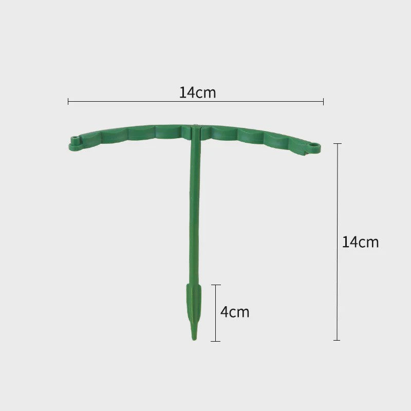 Plantensteun Stokken Set - Groen Plastic - Voor Bloemen & Planten