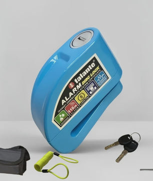Motor & Fiets Alarm Schijfrem Slot - Aluminiumlegering met 110dB Alarm & Waterdicht