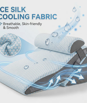 Verstelbaar Wig Kussen Set: Comfort voor Slapen, Rugpijn, Zuurbranden & Herstel