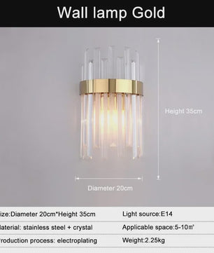 Moderne Kristallen Plafond Hanglamp Goud - Luxe Verlichting voor Woonkamer & Eettafel