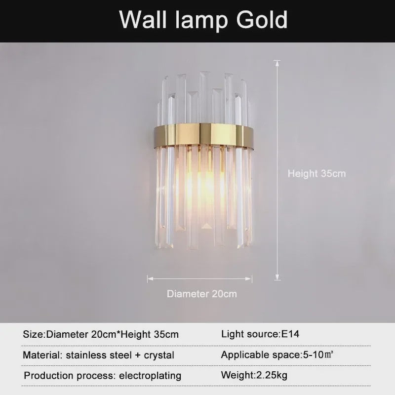 Moderne Kristallen Plafond Hanglamp Goud - Luxe Verlichting voor Woonkamer & Eettafel