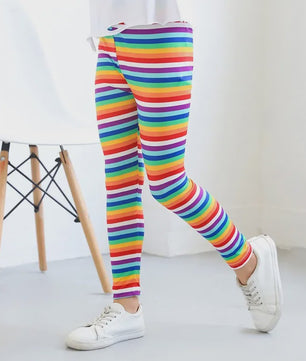 Meisjes Leggings met Print | Comfortabele Stretch Broekjes voor Lente, Zomer & Herfst (2-12 Jaar)