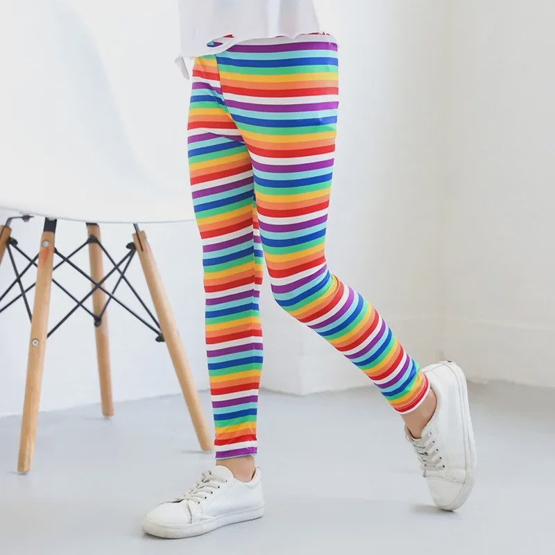 Meisjes Leggings met Print | Comfortabele Stretch Broekjes voor Lente, Zomer & Herfst (2-12 Jaar)