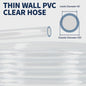 Flexibele Transparante PVC Slang - 4-24mm Binnendiameter, 3/5 Meter Lengte