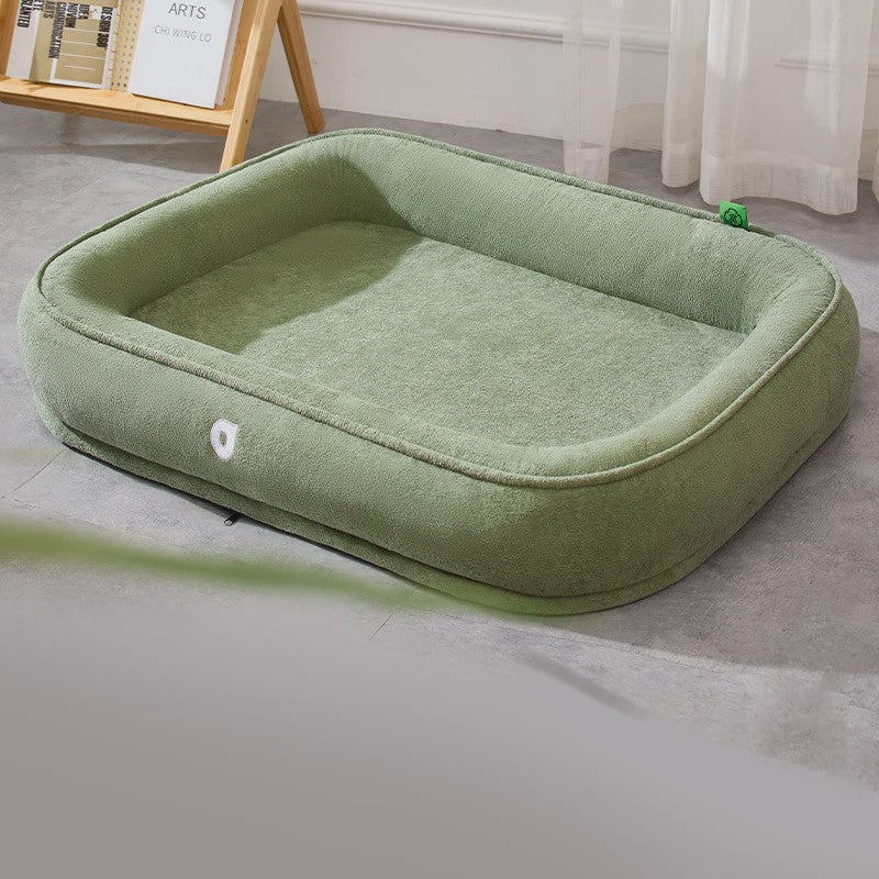 Luxe Dubbelzijdig Hondenkussen - Extra Groot & Comfortabel Fleece Bed voor Honden en Katten