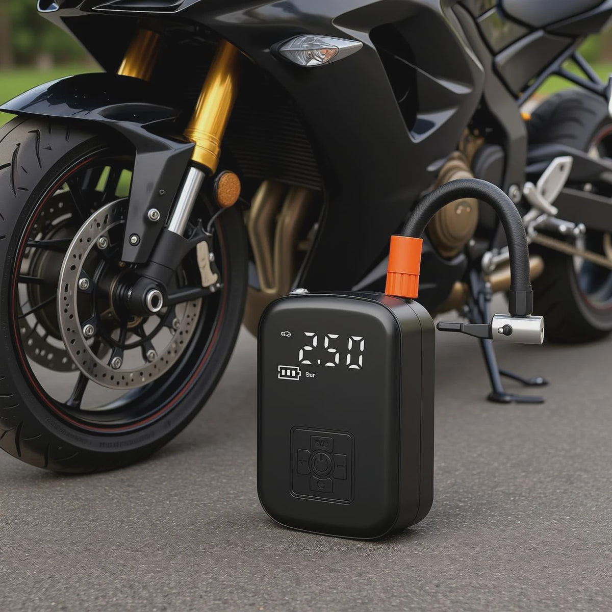 Draagbare 12V Mini Compressor - Elektrische Fietspomp & Autopomp tot 150 PSI