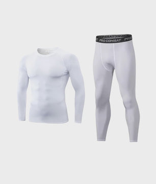 Heren Compressie Sportkleding Set - Trainingspak voor Fitness, Yoga & Jogging