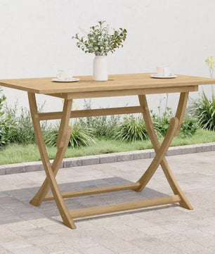 Opvouwbare Tuintafel Acacia Hout 120x70x75 cm - Duurzaam & Lichtgewicht