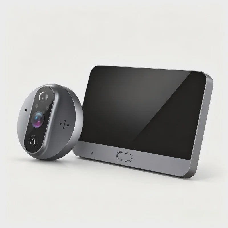 Slimme WiFi Deurcamera met 1080P HD, Nachtzicht en Bewegingsdetectie - 5000mAh Batterij