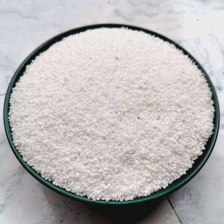 Natuurlijk Kristal Zand 500g - Bodemsubstraat voor Aquarium, Terrarium & Decoratie