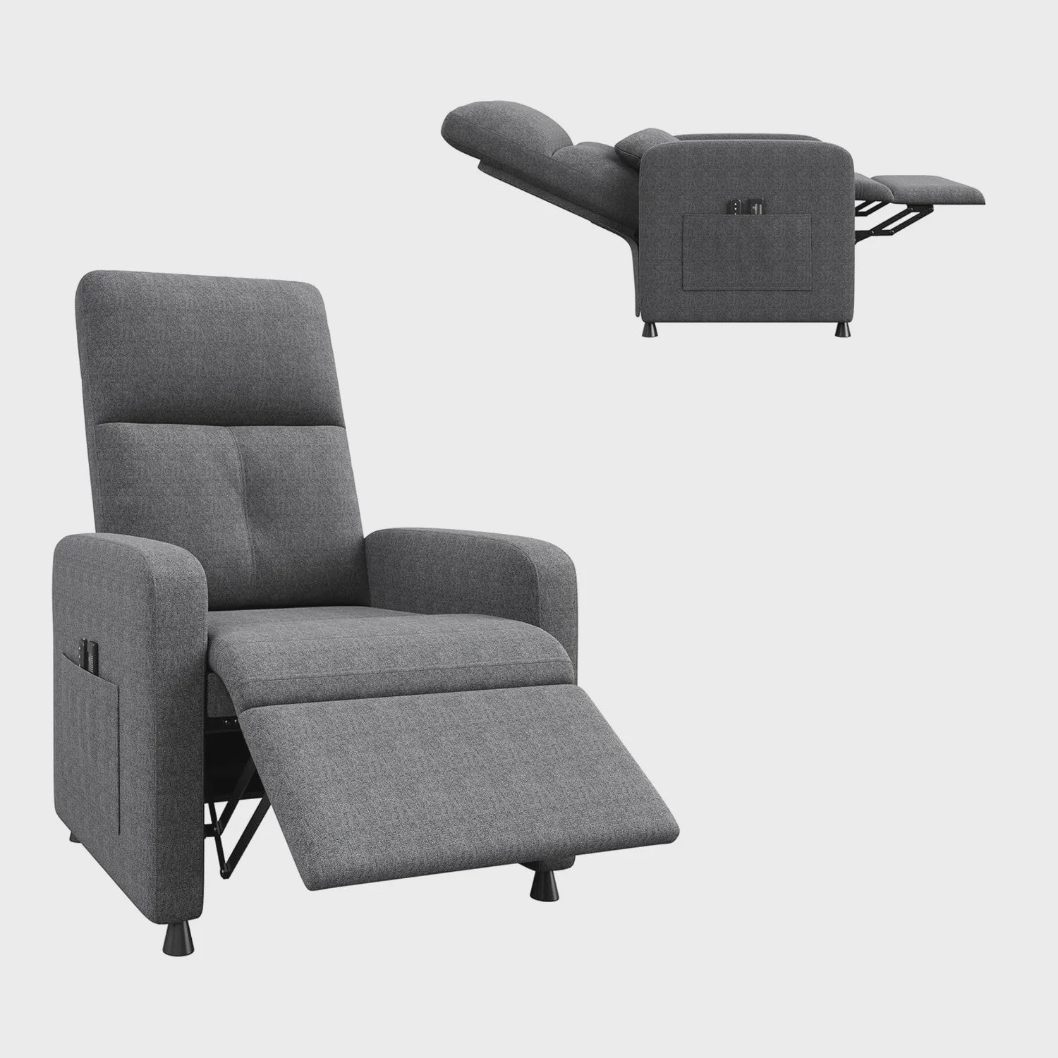 Elektrische Relaxfauteuil met Massage en Verwarmingsfunctie - Comfortabel en Verstelbaar
