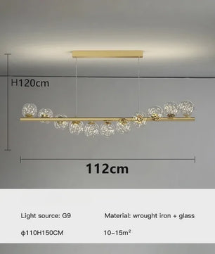 Luxe Scandinavische Plafondlamp met Sterrenlicht - Goudkleurig