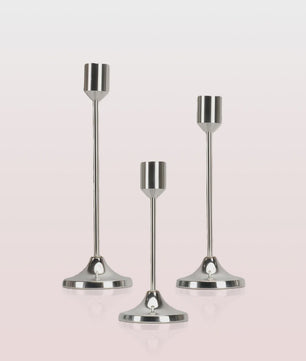 Set Kaarsenstandaards Klassiek Bullet-Head - Goud & Zwart - Decoratie & Tafeldecoratie