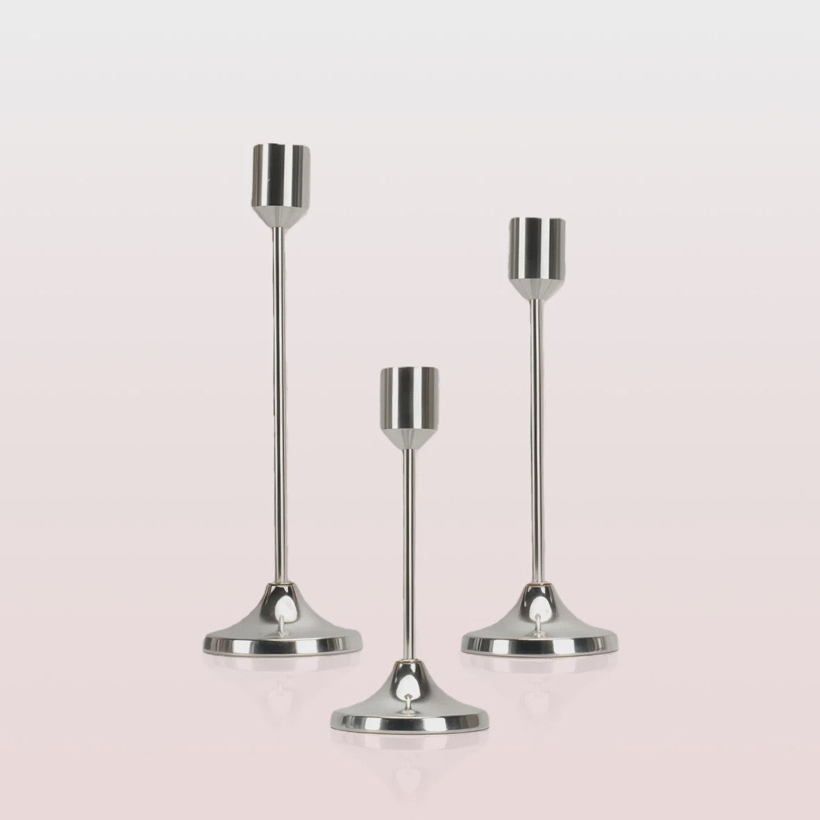 Set Kaarsenstandaards Klassiek Bullet-Head - Goud & Zwart - Decoratie & Tafeldecoratie