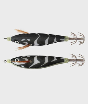 2x Luminous Squid Jigs - Kunst aas voor vis, 10cm, 9g, Kunst Octopus/Garnalen/Inktvis, Hard Bait