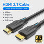 Vention HDMI 2.1 Kabel 8K 60Hz 4K 120Hz 48Gbps voor PS5, Dolby Vision, HDR, eARC