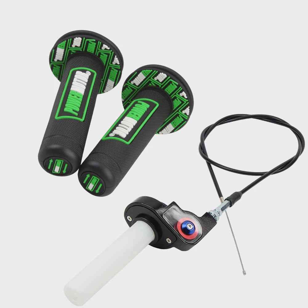 Universele Motor Gashendel Set met Kabel - 22mm Handvatten