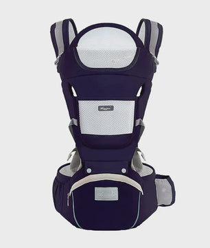Ergonomische Baby Draagzak Multifunctioneel met Heupstoel - 0 tot 36 Maanden