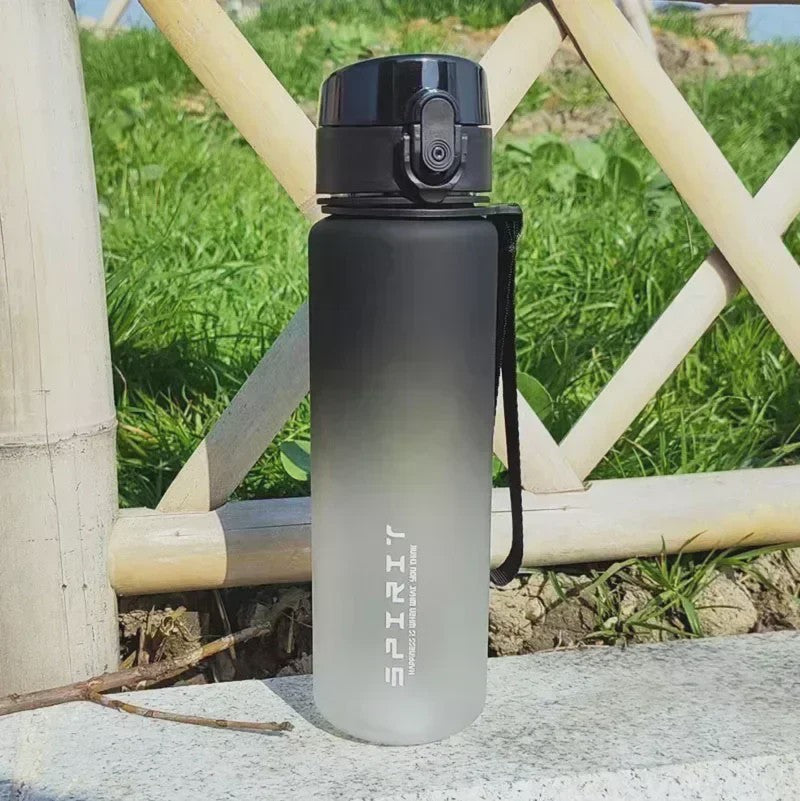 Grote Sport Waterfles 1 Liter - Draagbaar & Ideaal voor Fitness en Reizen
