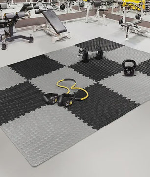 Legpuzzel Vloermatten 30x30cm (16 Stuks) - Beschermende EVA Schuim Antislip Matten voor Thuisgym, Yoga & Fitness