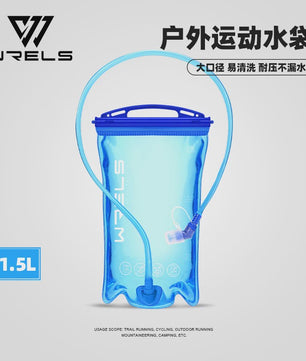 Opvouwbare Siliconen Waterfles 500ml met Rietje - BPA-vrij voor Sport & Reizen