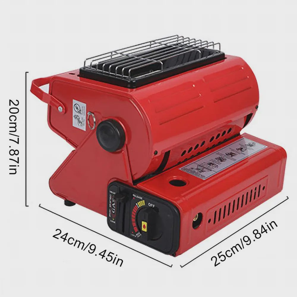 Draagbare Gas Heater - Compacte Terrasverwarmer voor Buiten, Garage & Werkplaats