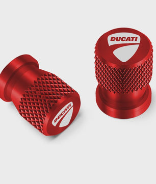 Aluminium Ventieldopjes Set voor Ducati Motorfietsen - Diverse Kleuren