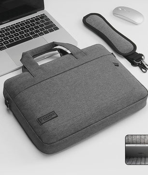 Waterdichte Laptoptas 13-17.3 Inch met Schouderband & Handvat - Bescherming & Opbergruimte