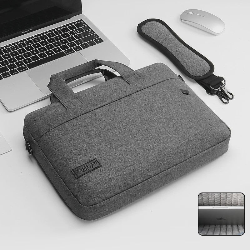 Waterdichte Laptoptas 13-17.3 Inch met Schouderband & Handvat - Bescherming & Opbergruimte
