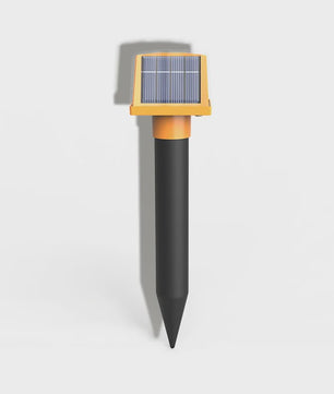 Solar Aangedreven Ongedierteverjager Mollen & Slangen - Waterdicht met LED & Buzzer