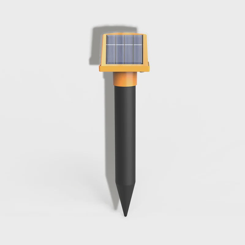 Solar Aangedreven Ongedierteverjager Mollen & Slangen - Waterdicht met LED & Buzzer