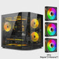 Power Train Star Realm PC Behuizing: Panoramisch Glas & 240mm Waterkoeling