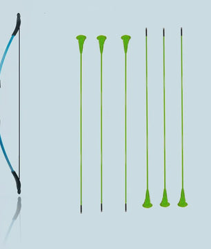 Kinder Recurve Boog en Zuignap Pijl Set - Junior Boogschieten Training 15-18lbs 42 inch
