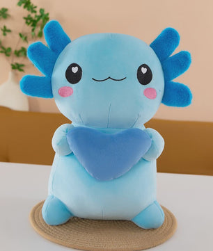Zachte Axolotl Pluche Knuffel - Verkrijgbaar in 4 Kleuren, Perfect Cadeau
