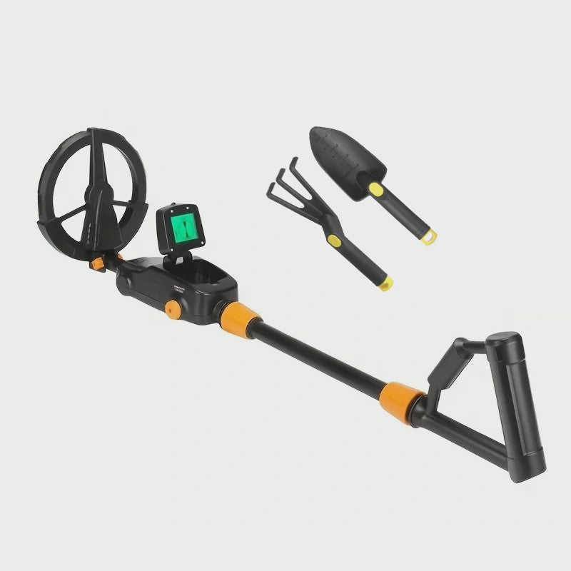 Kinder Metaaldetector MD1008A - Ergonomisch & Lichtgewicht voor Strand en Tuin Schatzoeken