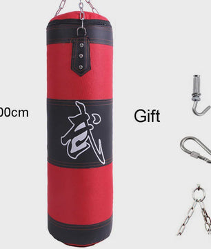 Zware Bokszak met Ketting en Ophanghaak - Ideaal voor Fitness, MMA, Kickboksen