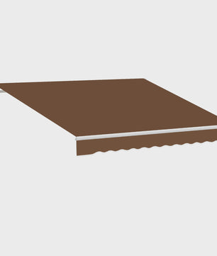Uitschuifbare Handbediende Zonwering Luifel 295x245 cm met Slingslinger