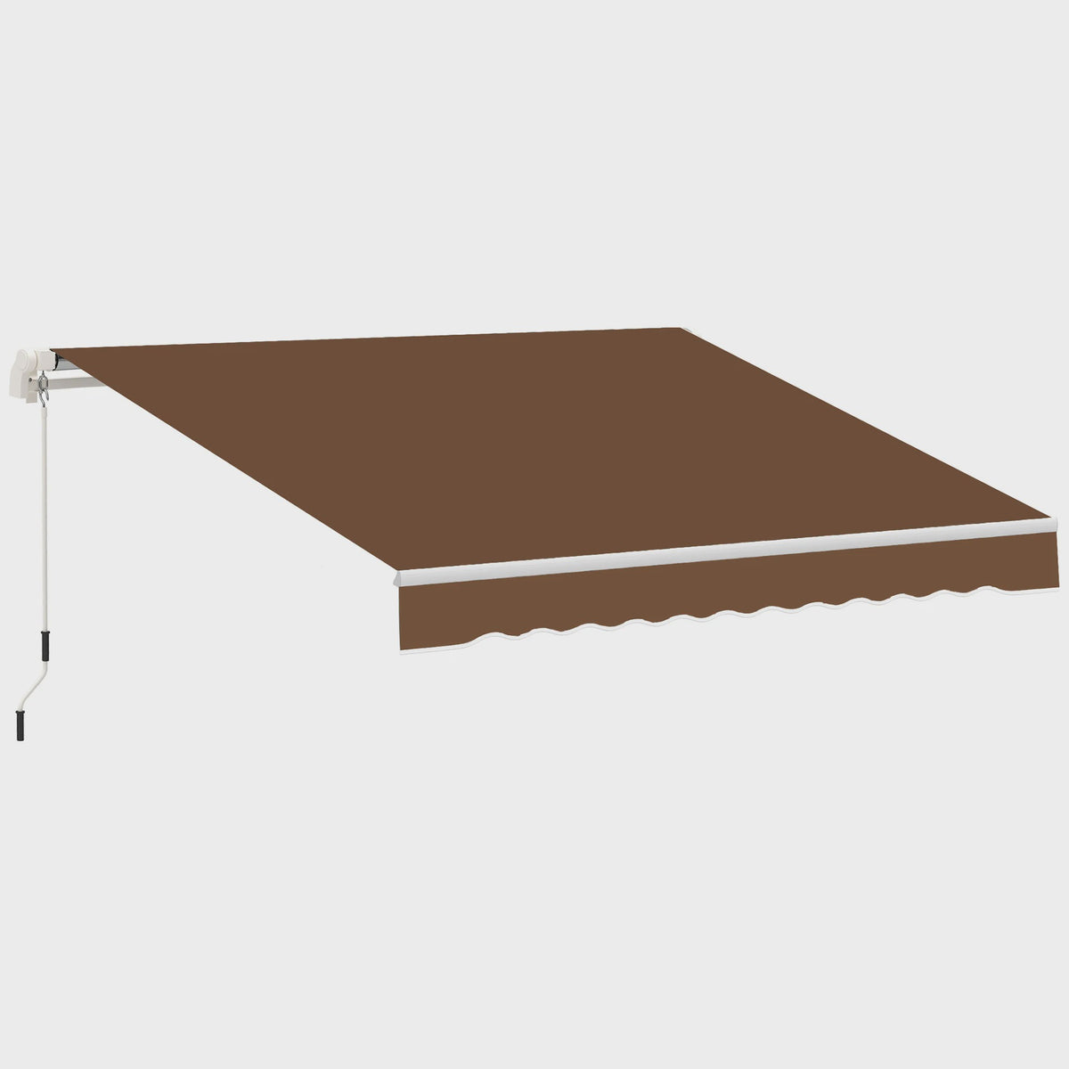 Uitschuifbare Handbediende Zonwering Luifel 295x245 cm met Slingslinger