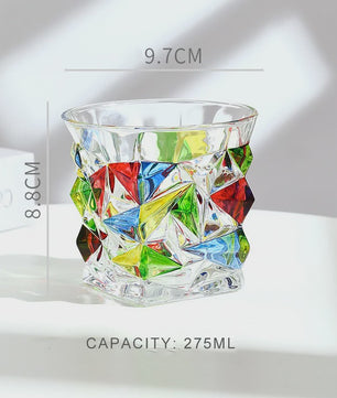 PINNY Kristallen Glas 300ML - Stained Crystal, Vintage Stijl